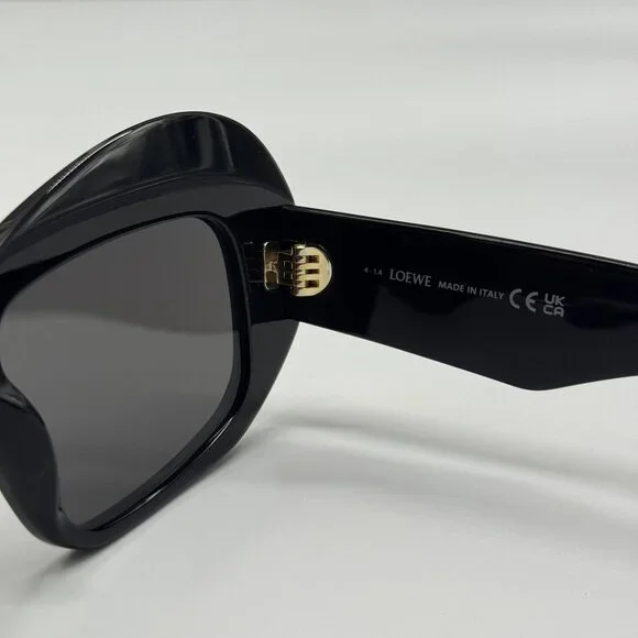 NEW LOEWE LW40128I 01A BLACK/GRAY WOMEN SUNGLASSES LOEWE display picture 1